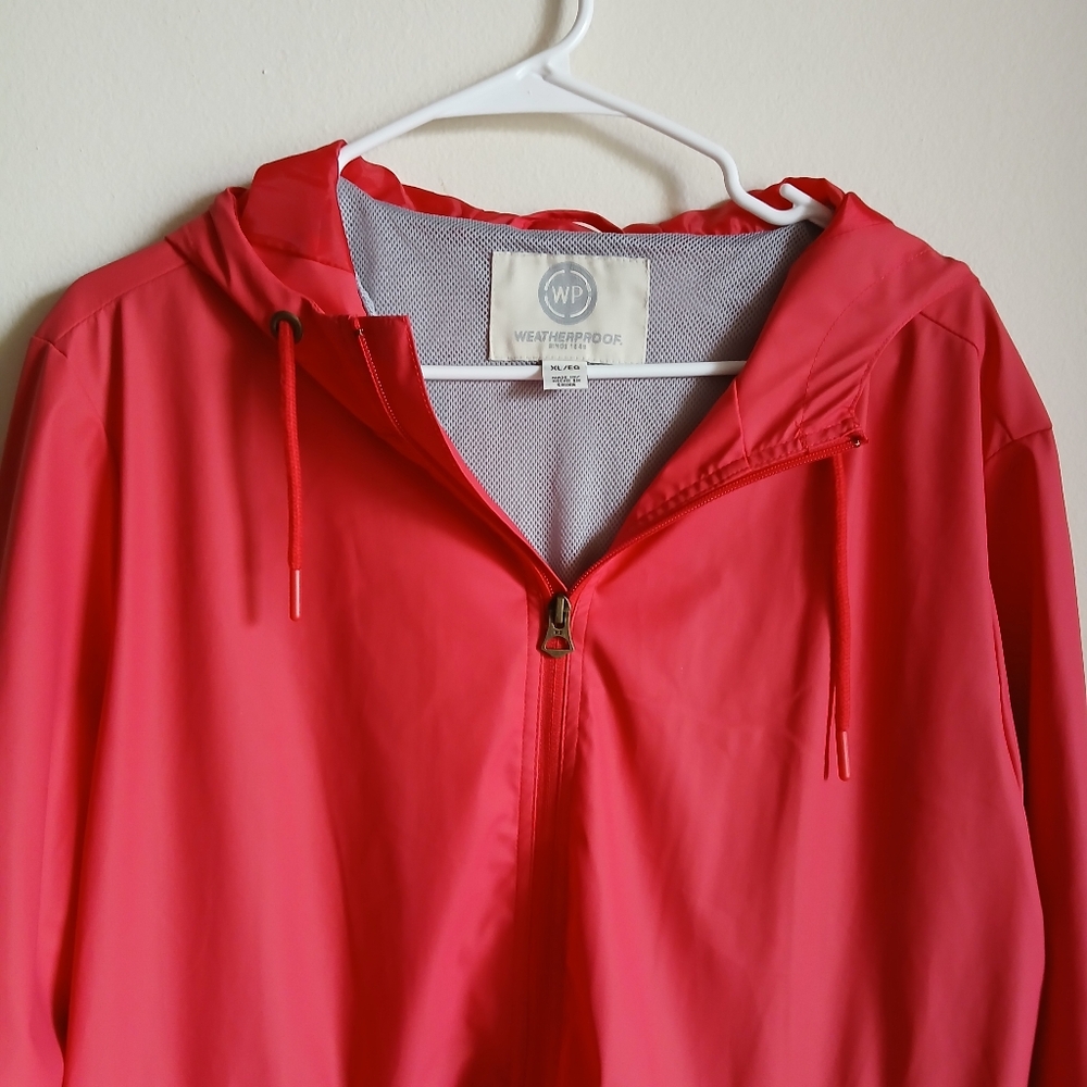 Weatherproof Performance Red Green Full Zip Size … - image 7